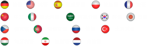 17 language flags